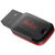 Netac U197 8GB USB 2.0 Flash Drive - Black/Red