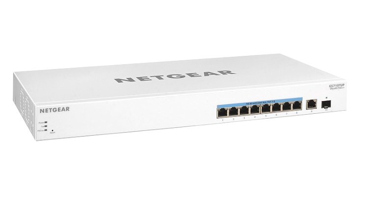 Netgear 10-Port Gigabit Ethernet Ultra60 PoE++ Smart Rackmount Switch