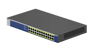 Netgear 24-Port Gigabit Ethernet High-Power PoE+ Unmanaged Switch