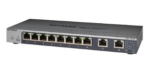 Netgear 8-Port Gigabit Ethernet Smart Managed Switch with 2-Port Multi-Gig