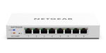 Netgear 8-Port Gigabit Ethernet PoE+ Smart Switch w/ optional Remote/Cloud Management and NETGEAR FlexPoE Power
