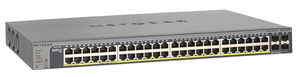 Netgear ProSafe 48-port Gigabit Smart Switch PoE and 4 SFP