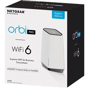 Netgear Orbi Pro AX6000 WiFi 6 Tri-Band WiFi System
