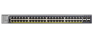 Netgear 48-Port Gigabit PoE+ Smart Managed Pro Switch with 4 SFP Ports