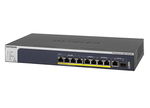 Netgear 8-Port PoE+ Multi-Gigabit Smart Switch with 2 Dedicated 10-Gigabit Uplink Ports