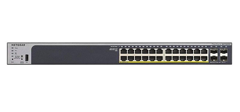Netgear ProSAFE 24-Port Gigabit PoE Smart Managed Switch