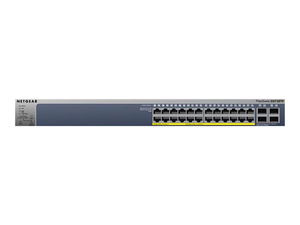Netgear Prosafe 24-port Gigabit PoE+ Smart Switch - 4 SFP