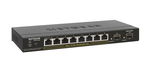 Netgear S350 8-Port Gigabit Ethernet PoE+ Smart Switch with 2 Dedicated SFP Ports (55W)