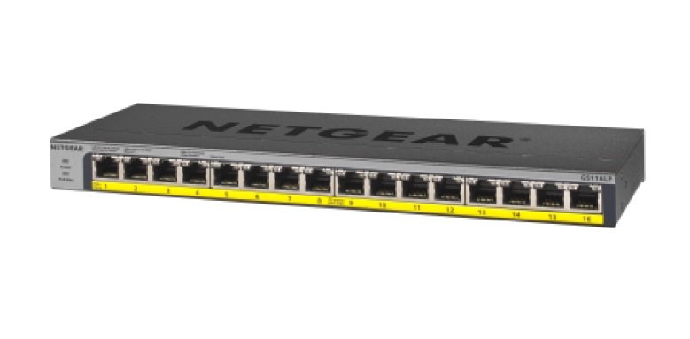 Netgear 16-Port Gigabit Ethernet Unmanaged PoE+ Switch with FlexPoE (76W)