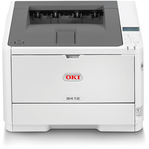 OKI B412dn 35ppm Monochrome Duplex Network Laser Printer + Warranty Extension Offer!