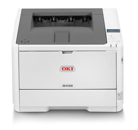OKI B432dn 42ppm Monochrome Duplex Network Laser Printer + Warranty Extension Offer!