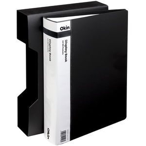 Okin A4 Display Book Black - 100 Pocket