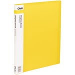 Okin A4 Display Book Yellow - 20 Pocket