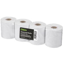 view Okin 57 x 50mm Thermal Paper Roll - 4 Pack