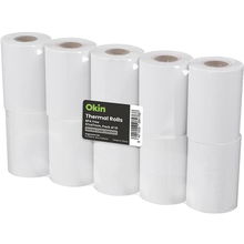 view Okin 57 x 47mm Thermal Paper Roll - 10 Pack