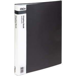 Okin A4 Display Book Black - 60 Pocket