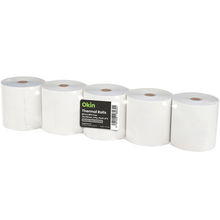 view Okin 76x76mm 2 Ply Thermal Paper Roll - 5 Pack