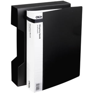 Okin A4 Display Book Black 80 Pocket