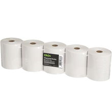 view Okin 80 x 60mm Thermal Paper Roll - 5 Pack
