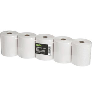 Okin 80 x 70mm Thermal Paper Roll - 5 Pack