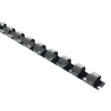 view Okin 8mm Plastic Binding Coil Black - 100 Pack