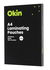 Okin A4 100 micron Laminating Pouches Matte - 100 Pack