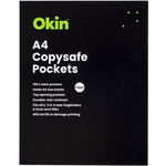 Okin A4 Copysafe Pockets Clear - 100 Pack