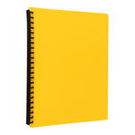 Okin A4 Refillable Display Book Yellow - 20 Pocket