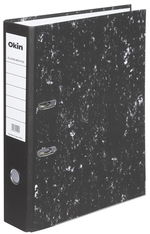 Okin Foolscap Lever Arch File - Mottle