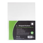 Okin A3 L Shaped Pockets Clear - 6 Pack