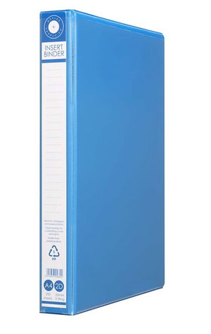 Okin A4 2D 25mm Insert Binder - Blue