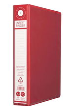 Okin A4 3D 38mm Insert Binder - Red