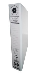 Okin A4 3D 38mm Insert Binder - White