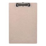 Okin A4 Hardboard Clipboard - Light Brown