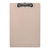 Okin A4 Hardboard Clipboard - Light Brown