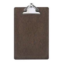 view Okin A5 Hardboard Clipboard - Dark Brown
