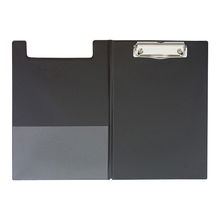 view Okin A5 PVC Double Clipboard - Black