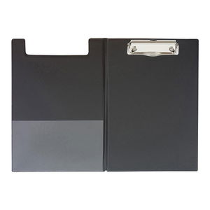 Okin A5 PVC Double Clipboard - Black