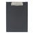 Okin A5 PVC Double Clipboard - Black