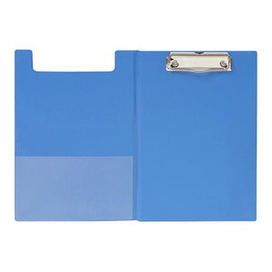 Okin A5 PVC Double Clipboard - Blue