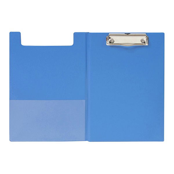 Okin A5 PVC Double Clipboard - Blue