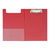 Okin A5 PVC Double Clipboard - Red