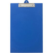 view Okin Foolscap PVC Clipboard - Blue