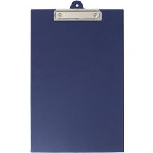 view Okin Foolscap PVC Clipboard - Navy