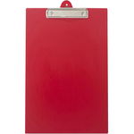 Okin Foolscap PVC Clipboard - Red