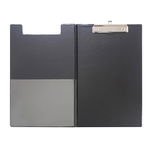 Okin Foolscap PVC Double Clipboard - Black