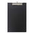 Okin Foolscap PVC Double Clipboard - Black