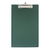 Okin Foolscap PVC Double Clipboard - Green