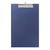 Okin Foolscap PVC Double Clipboard - Navy