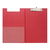 Okin Foolscap PVC Double Clipboard - Red